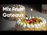 Mix Fruit Gateaux - Eggless