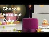 Choco Hazelnut Cake - Eggless